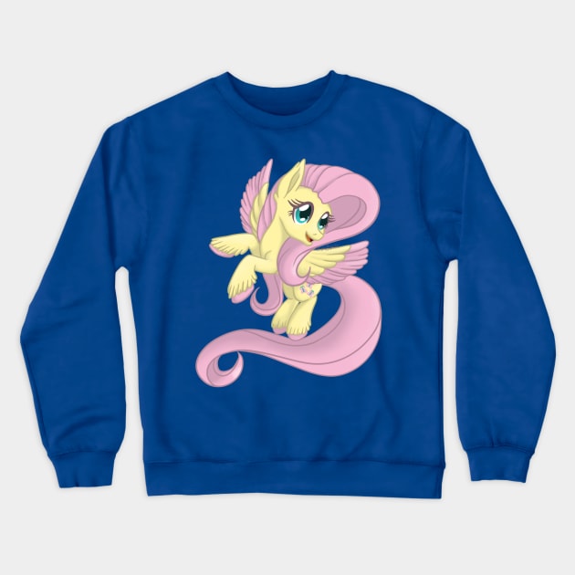 My Little Pony Fluttershy Crewneck Sweatshirt by Boyanton Designs